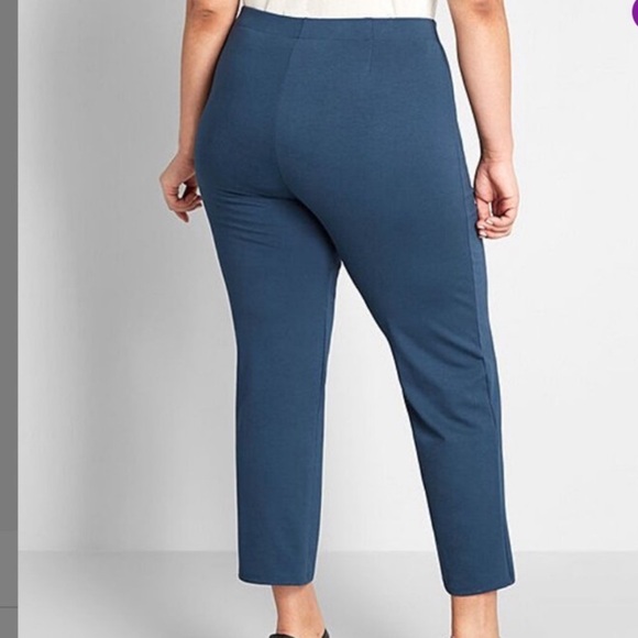 ModCloth blue flare & now pants size xl - Picture 4 of 7